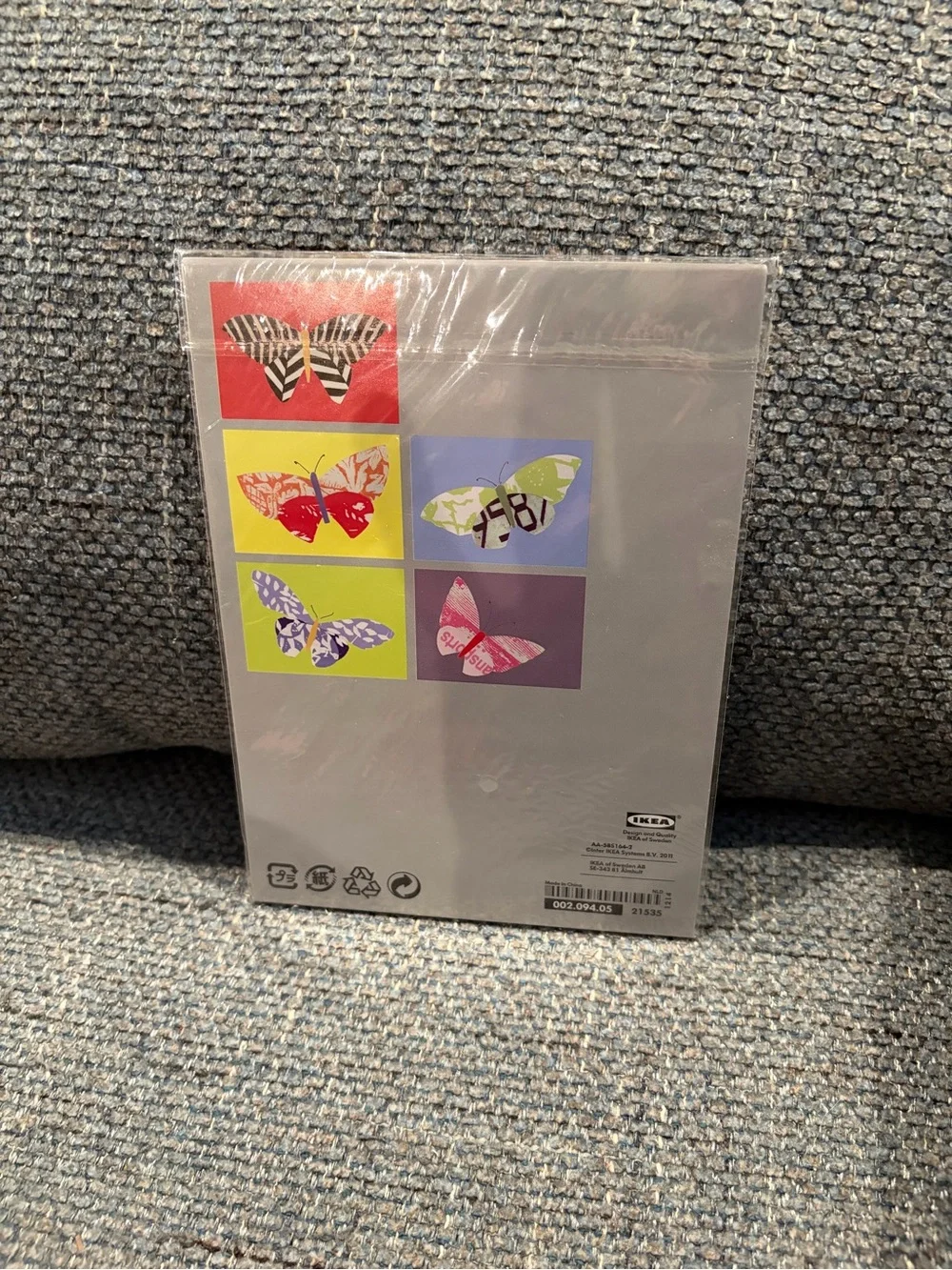 IKEA Pack of 5 Butterfly Prints (5”x7”)